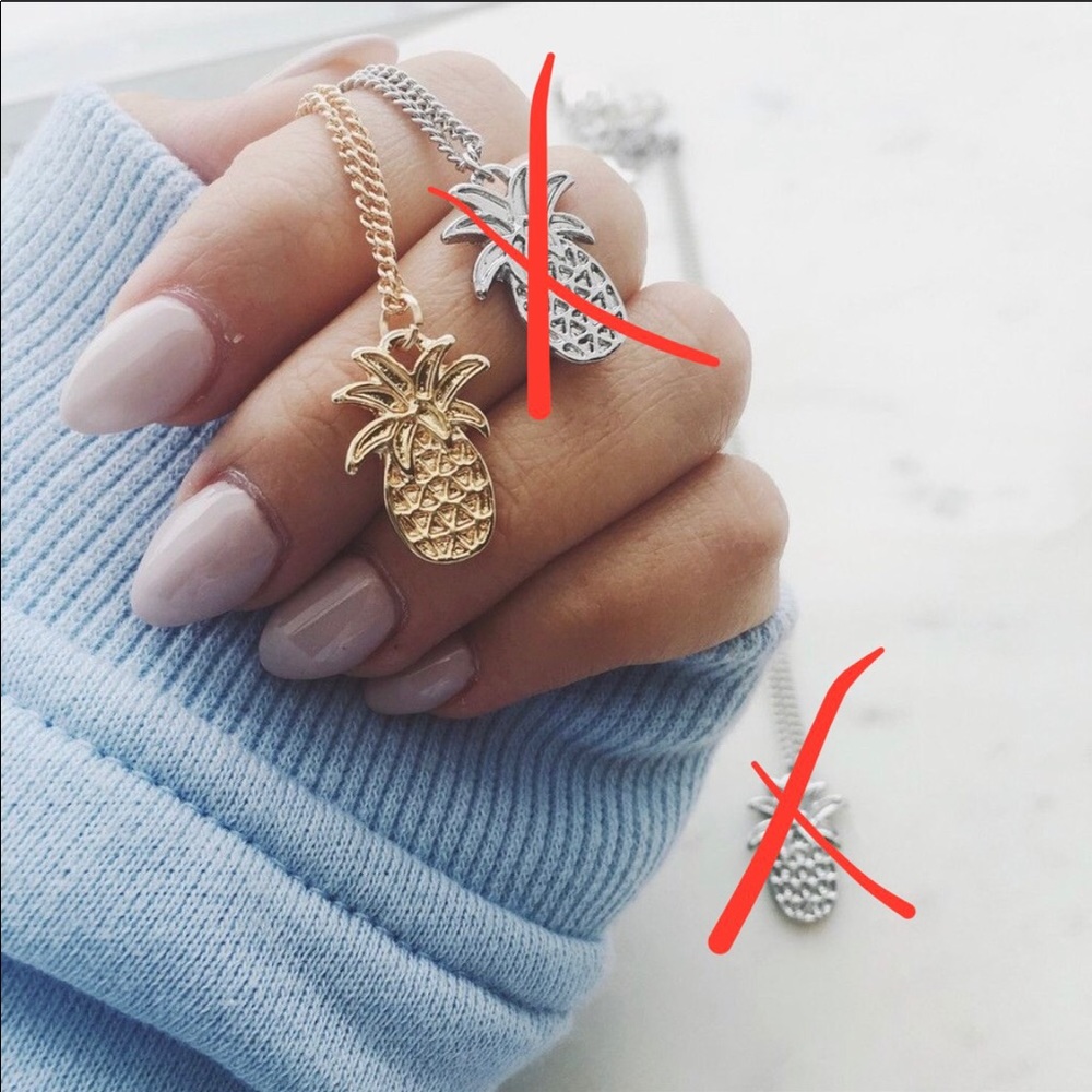 Stargaze Jewelry Pineapple🍍Necklace Gold